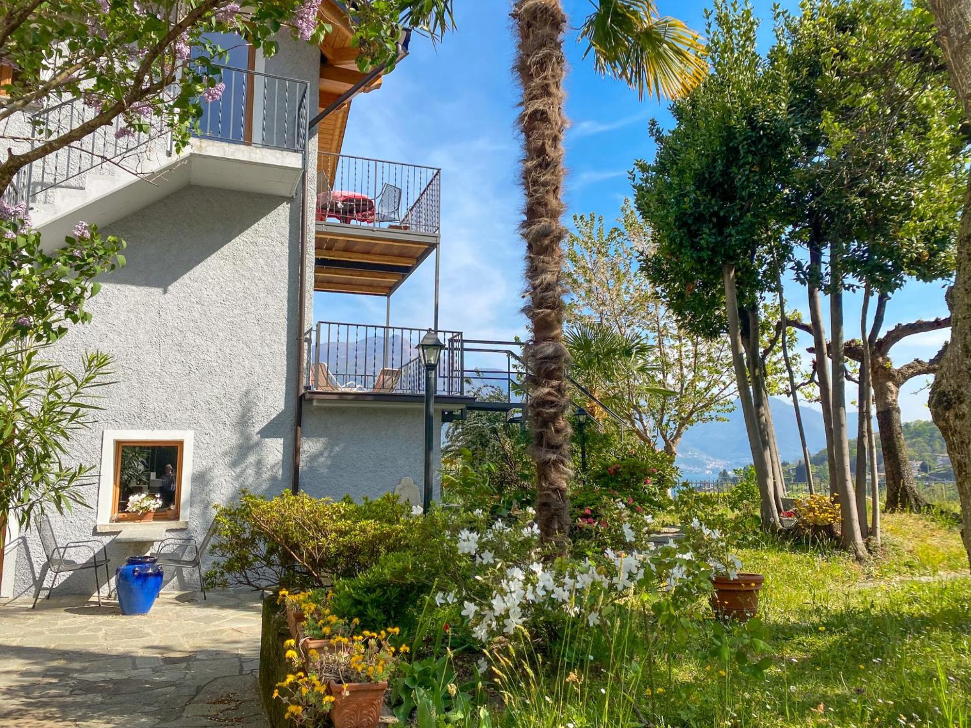 Tre Terre Ferienwohnung Pianello Del Lario المظهر الخارجي الصورة