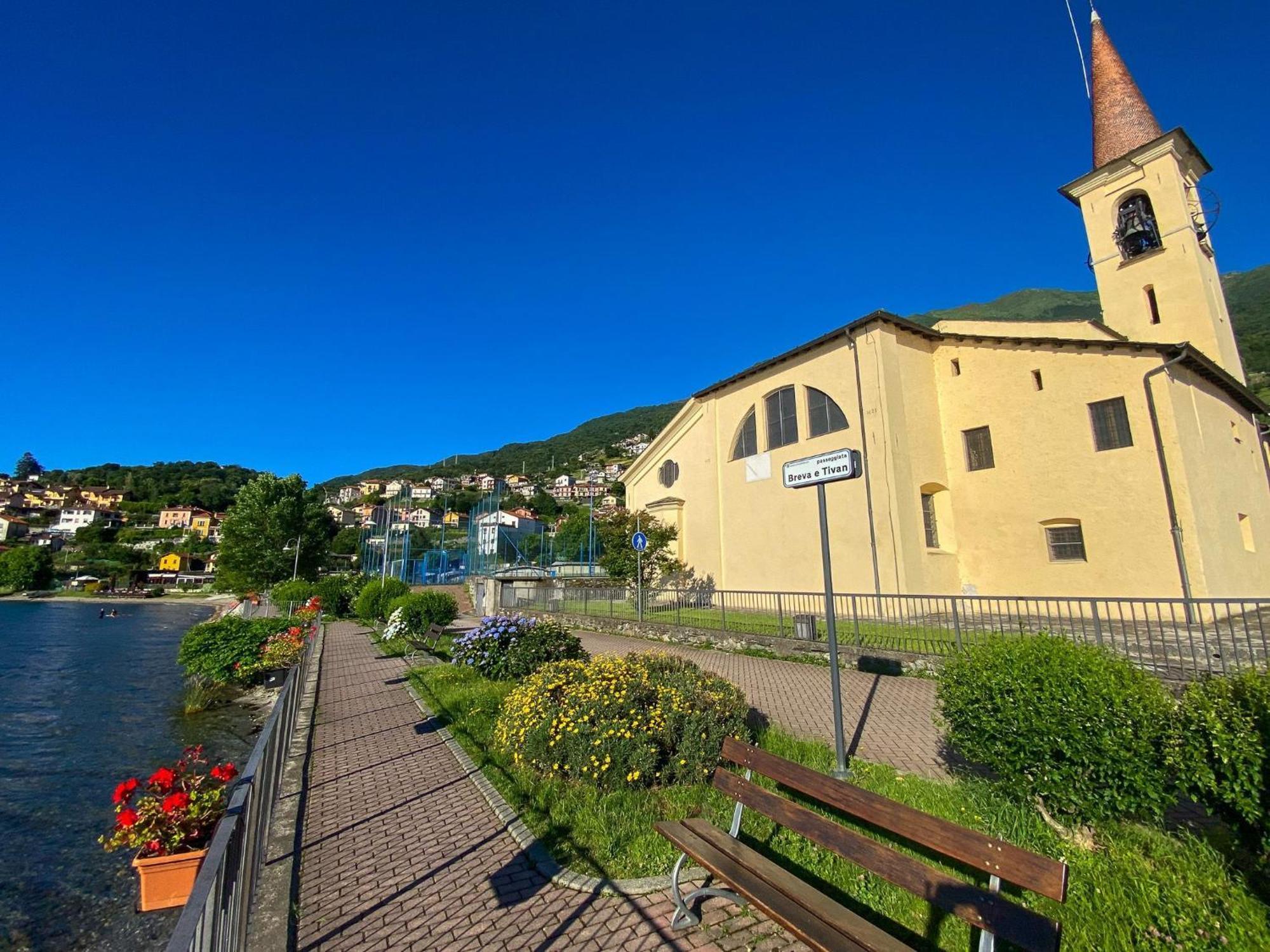 Tre Terre Ferienwohnung Pianello Del Lario المظهر الخارجي الصورة